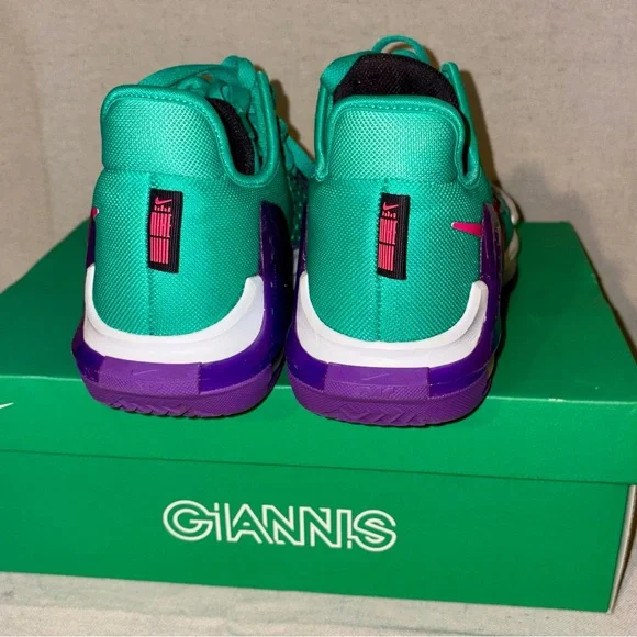 Nike Giannis Immortality 4 Basketball Shoes Dusty Cactus FQ3680-300 Men Size 9.5 - Picture 6 of 10